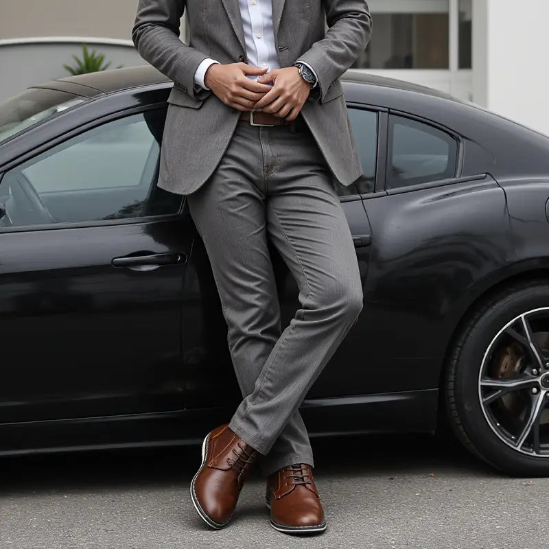 ⚡🟤 Urban Edge Oxfords Brown Shoes | FLAT 45% Off 🔥