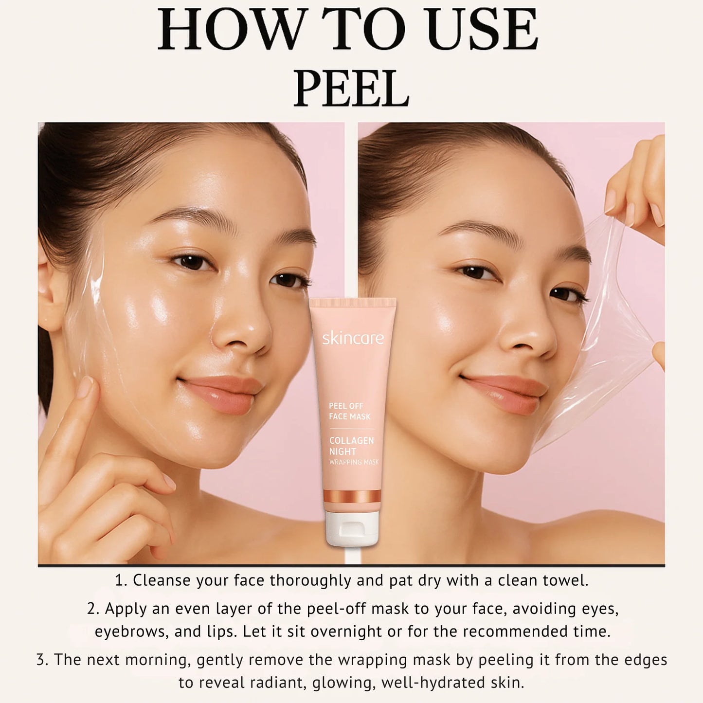 🧖♀️ Dream Skin Glow-Up Peel Off Mask | FLAT 45% Off 🔥