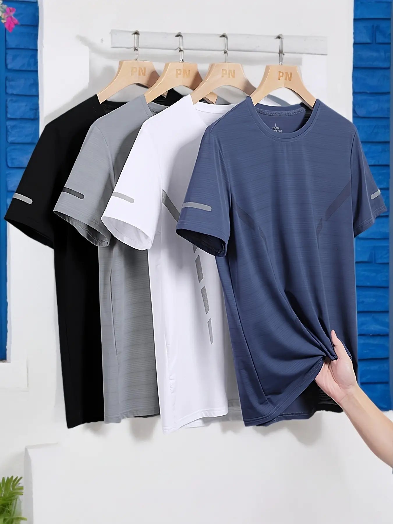 👕 Men's Poly Casual T shirt – Pack of 4 | FLAT 45% Off 🔥