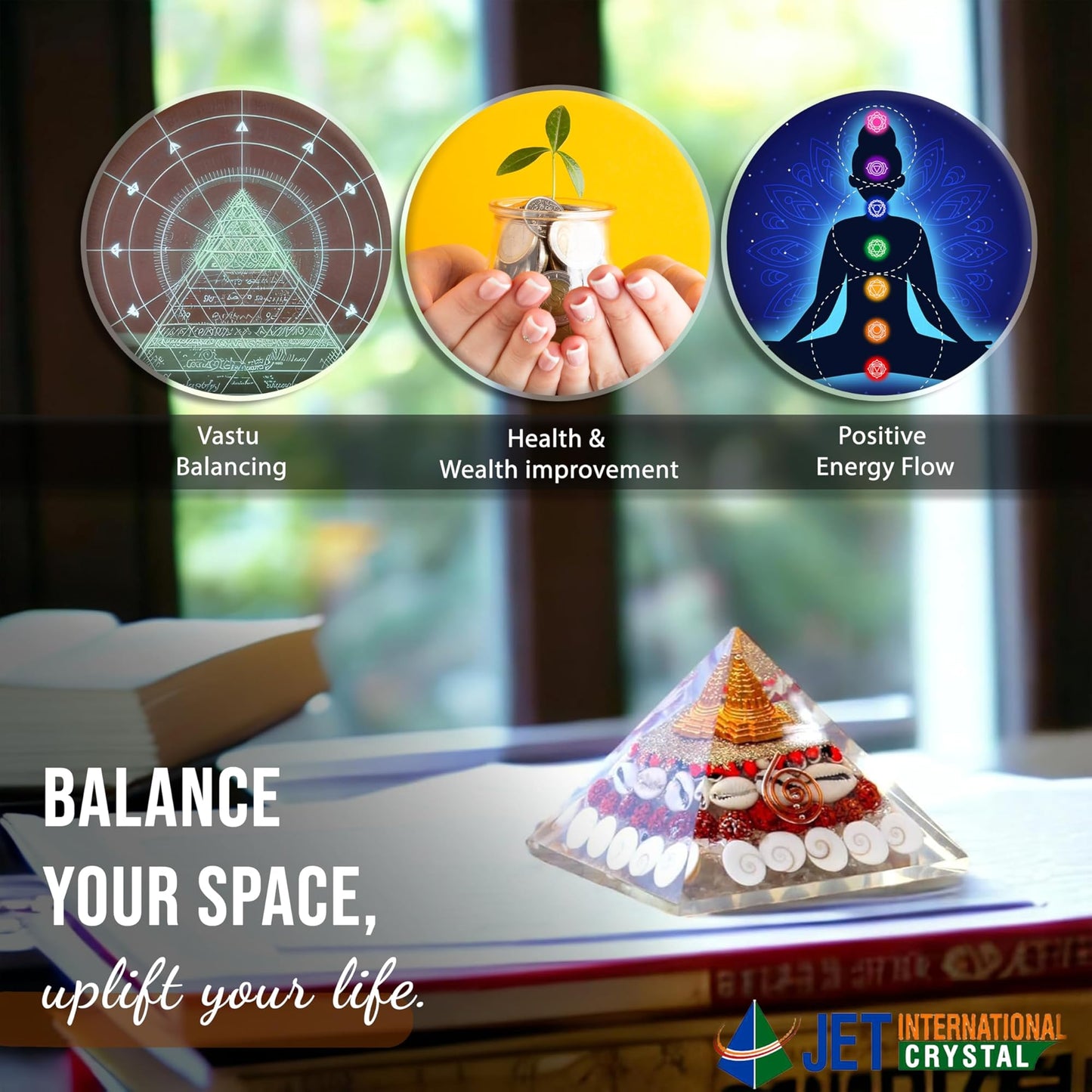 💠🌟 Lakshmi Vastu Money Magnet Pyramid 💰 | FLAT 45% 🔥