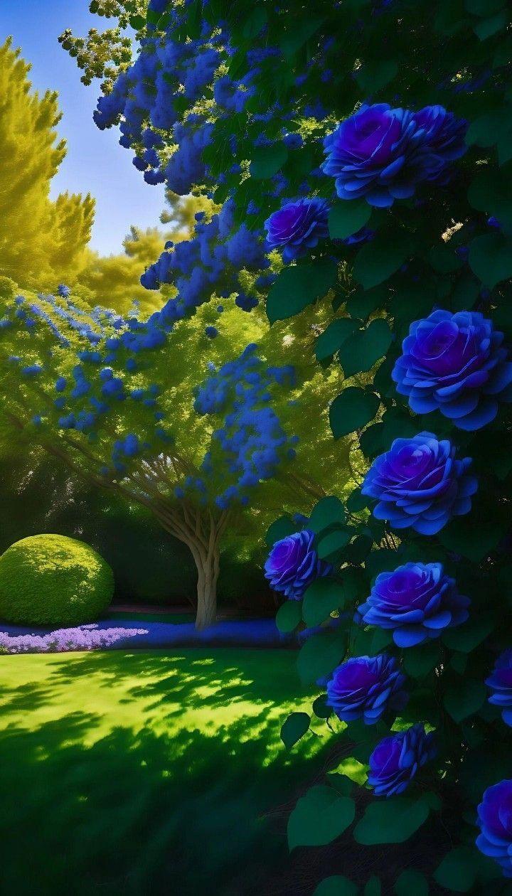 🌸🌱 Forever Bloom™ Blue Roses Seeds 💙 | FLAT 45% Off 🔥