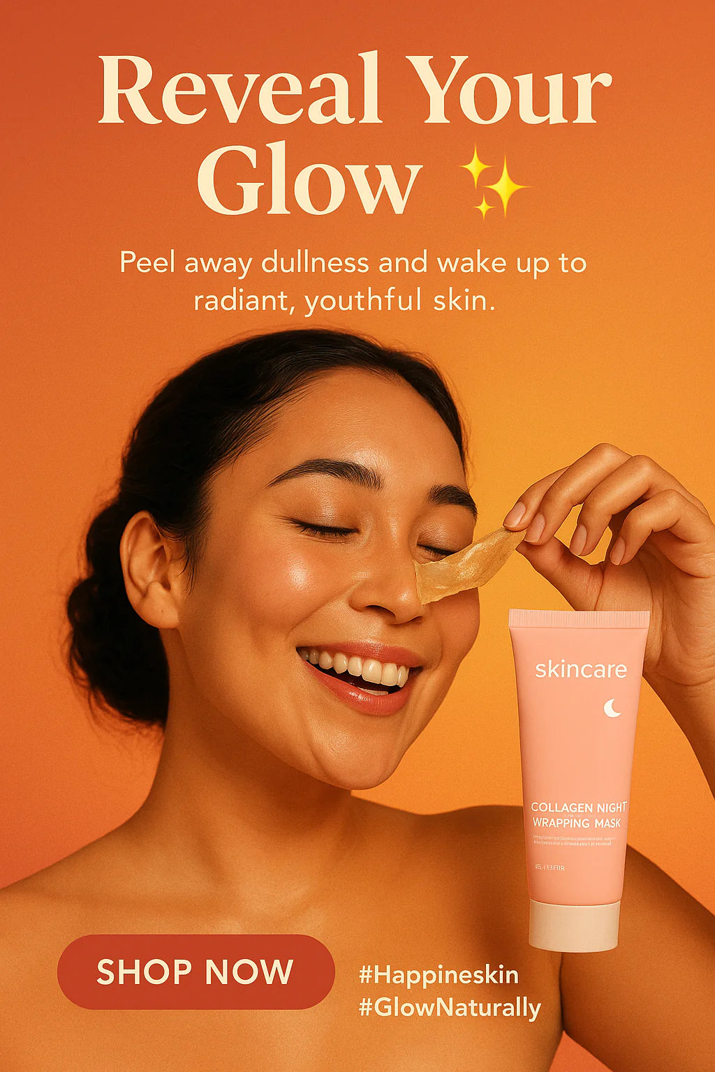 🧖♀️ Dream Skin Glow-Up Peel Off Mask | FLAT 45% Off 🔥