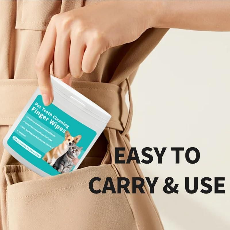 🐶 🌿 Organic Cleaning Wipes™ for Dogs/Cats (50 Pcs) 🎁 | FLAT 45% Off 🔥