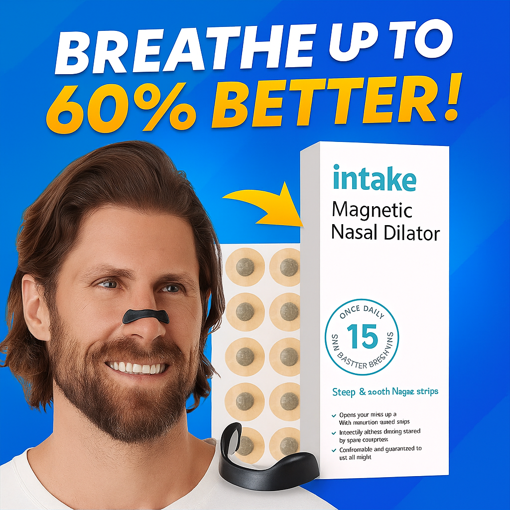 💎 Magnetic Nasal Strips™ - Breathe Better 💨🌙 | FLAT 45% Off 🔥