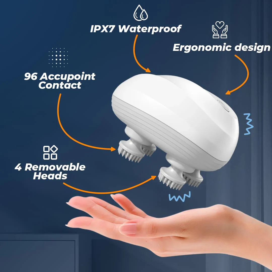 ๐โโ๏ธ Relax Pulse Head Massager | FLAT 45%๐ฅ