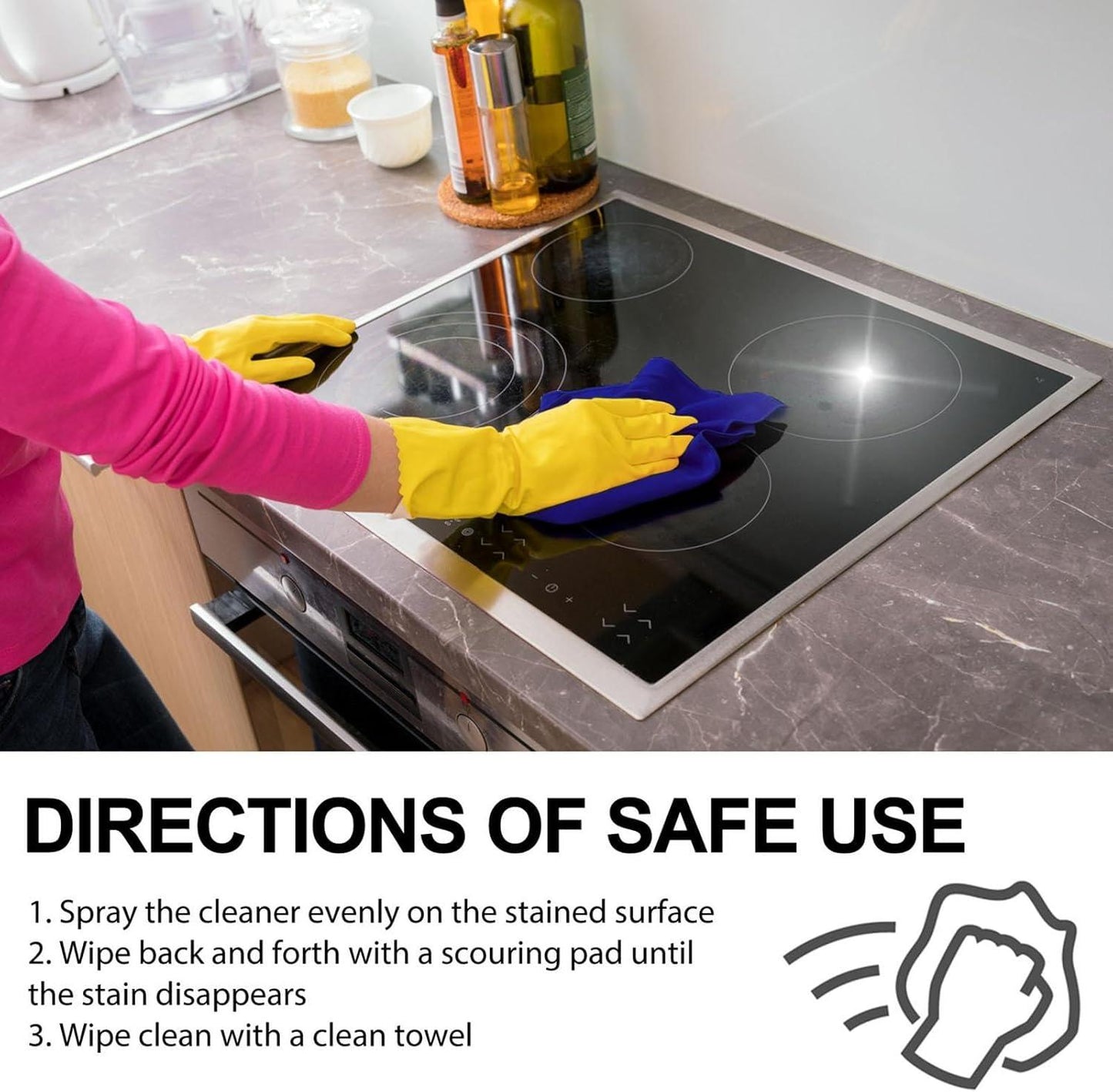 🧼 Kitchen Cleaner Lemon Shine Spray | FLAT 45%🔥