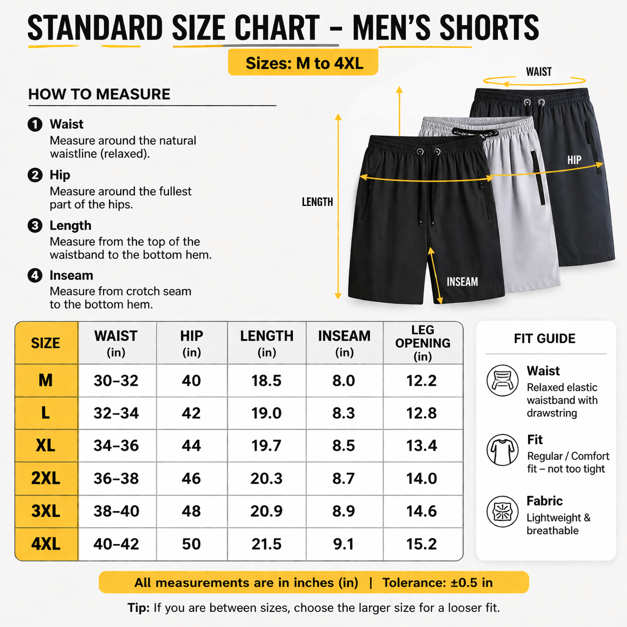 🧊🩳 FlexFit Pro™ - All Day Comfort Shorts |💥 Pack of 3 | M to 4XL ✅