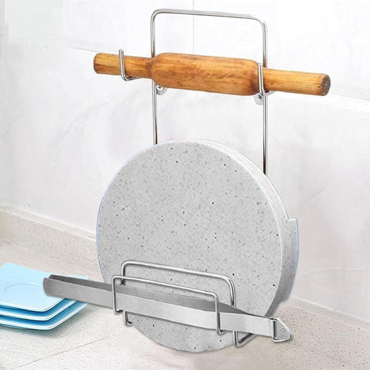 🥖 Steel Chef's Mate Chakla Belan Rack | FLAT 45%🔥