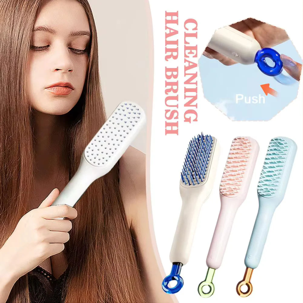 🌟💖Self-Cleaning Hair  Brush | FLAT 50%🔥