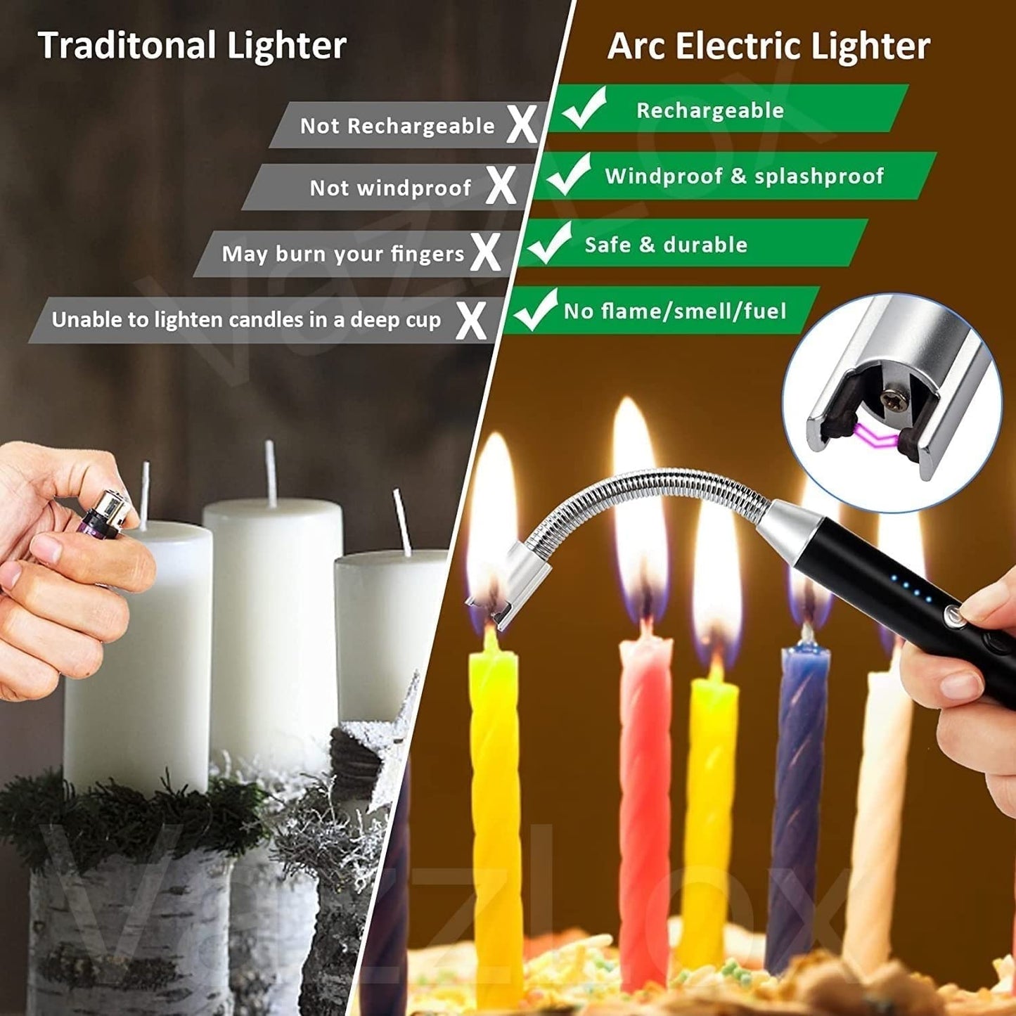 🔥⚡Multi-Purpose Electric Gas Lighter | FLAT 50% 🔥