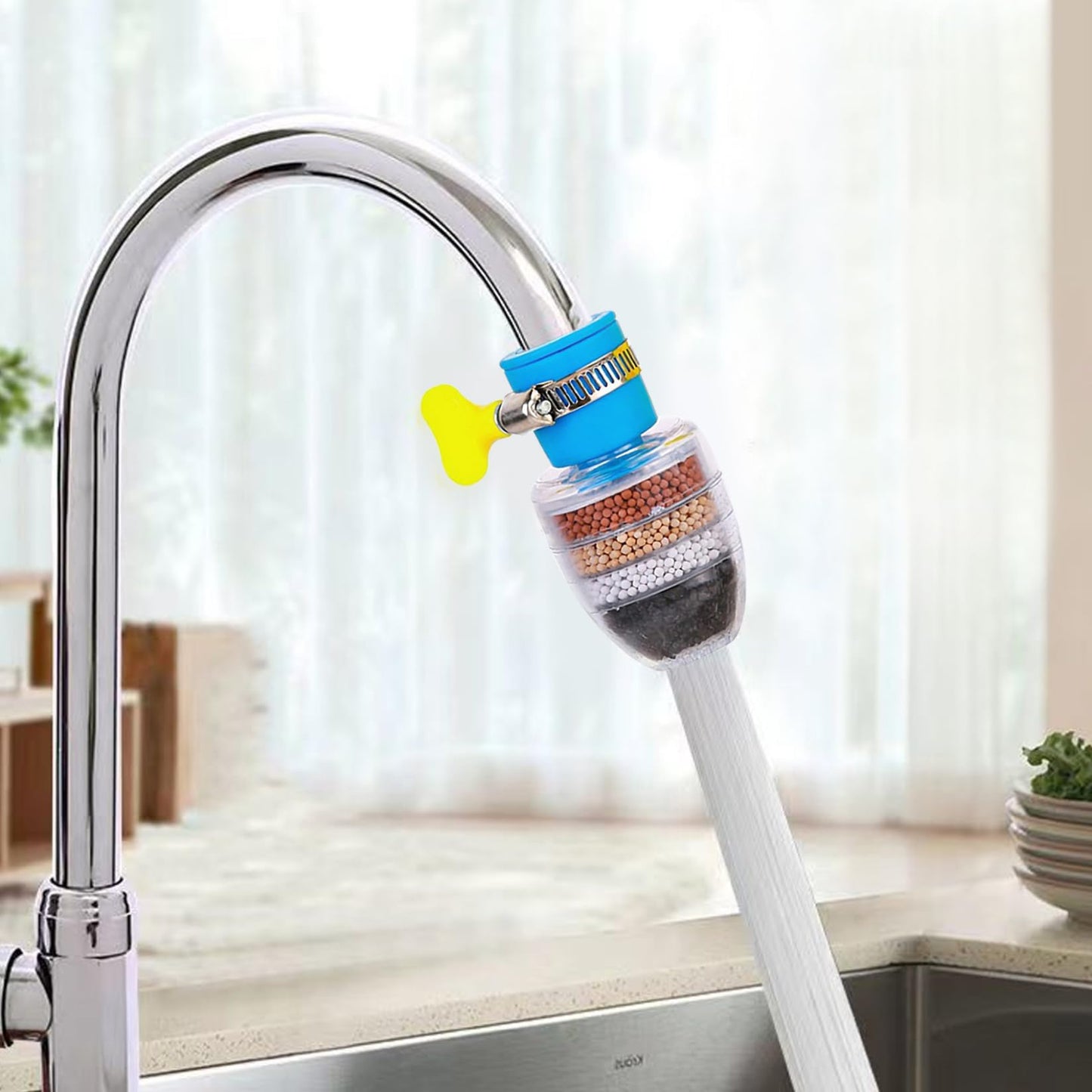 💧✅ Fresh Flow™ - 5 Layer Faucet Purifier 🧊🍎 | (Pack Of 2)🔥
