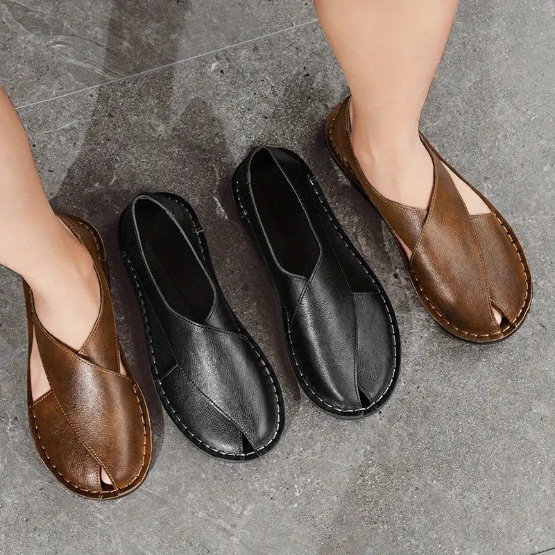 👟 Aero Step™-  Luxury Loafers ✨(Black/Brown) ⚫🟤 | FLAT 45% Off🔥