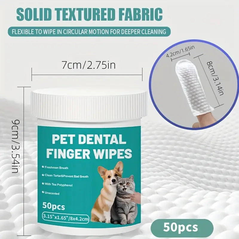 🐶 🌿 Organic Cleaning Wipes™ for Dogs/Cats (50 Pcs) 🎁  | FLAT 45% Off 🔥
