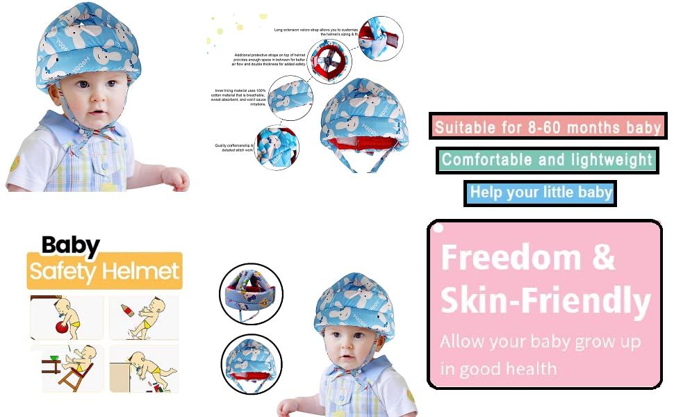 Baby Head Protector | (Safety Helmet)⛑🤕