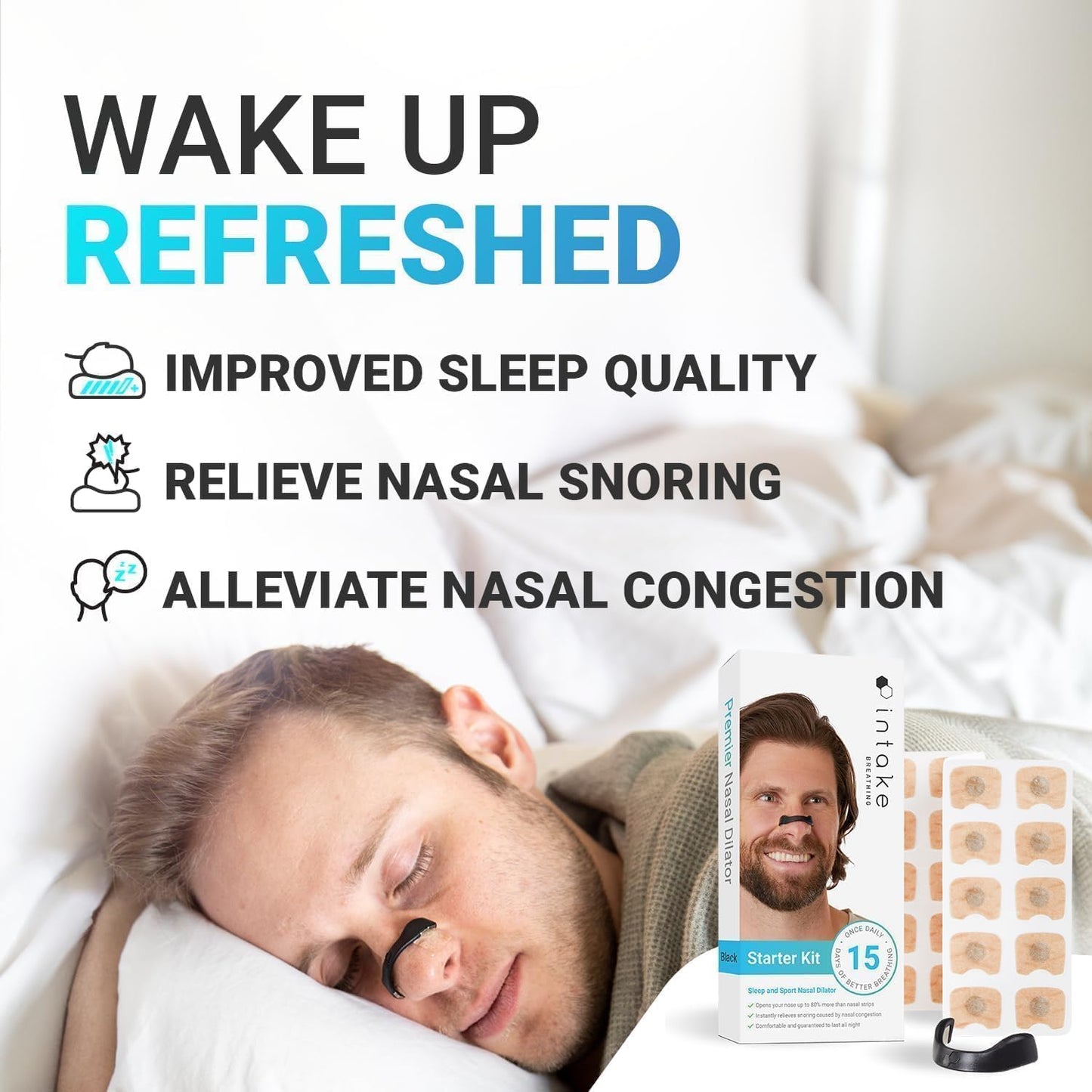 💎 Magnetic Nasal Strips™ -  Breathe Better 💨🌙 | FLAT 45% Off 🔥
