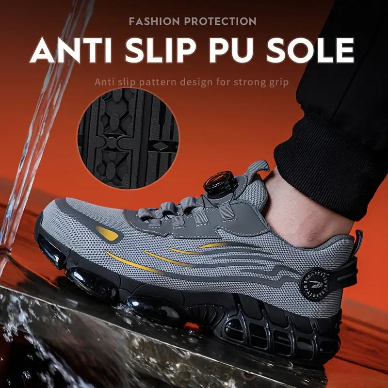 ⚡ Air Button ArmorWalk™ Non-Slip shoes 👟 | 45% OFF 🔥