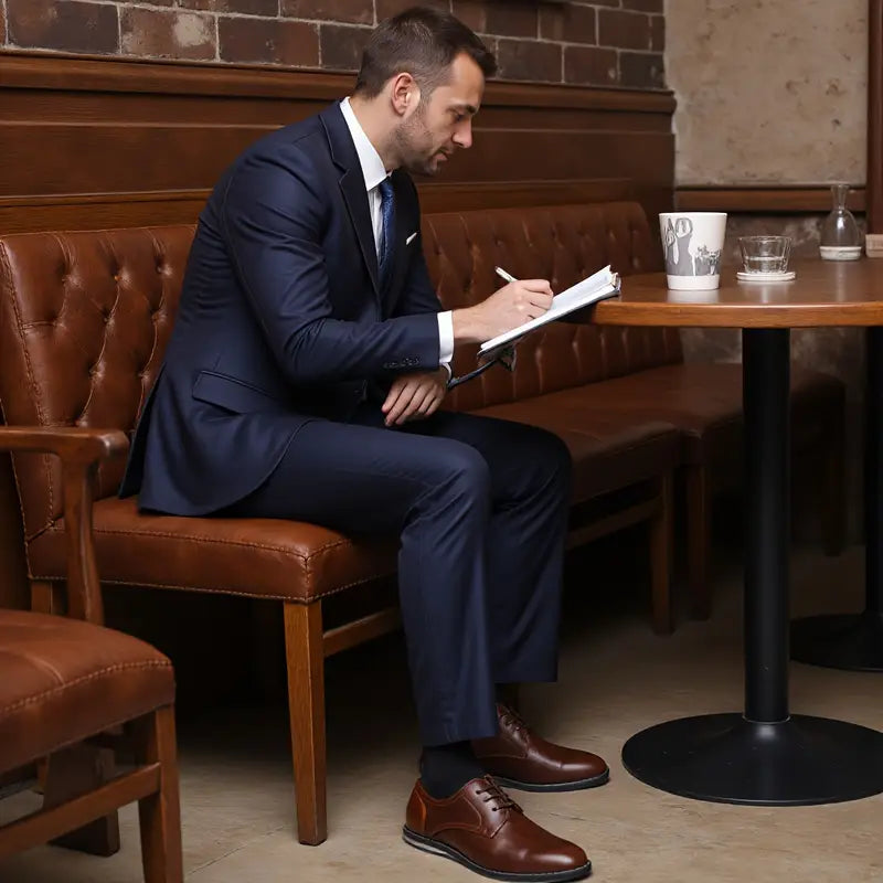 ⚡🟤 Urban Edge Oxfords Brown Shoes | FLAT 45% Off 🔥