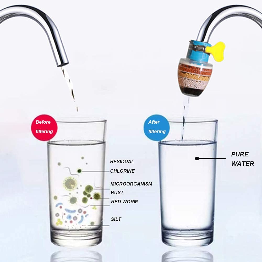 💧✅ Fresh Flow™ - 5 Layer Faucet Purifier 🧊🍎 | (Pack Of 2)🔥