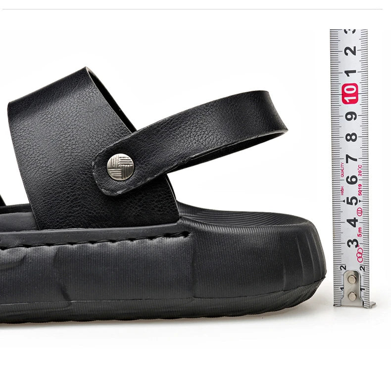 👞✨Street Flex™ Black & Brown Sandals 🌬️ | FLAT 45% Off 🔥