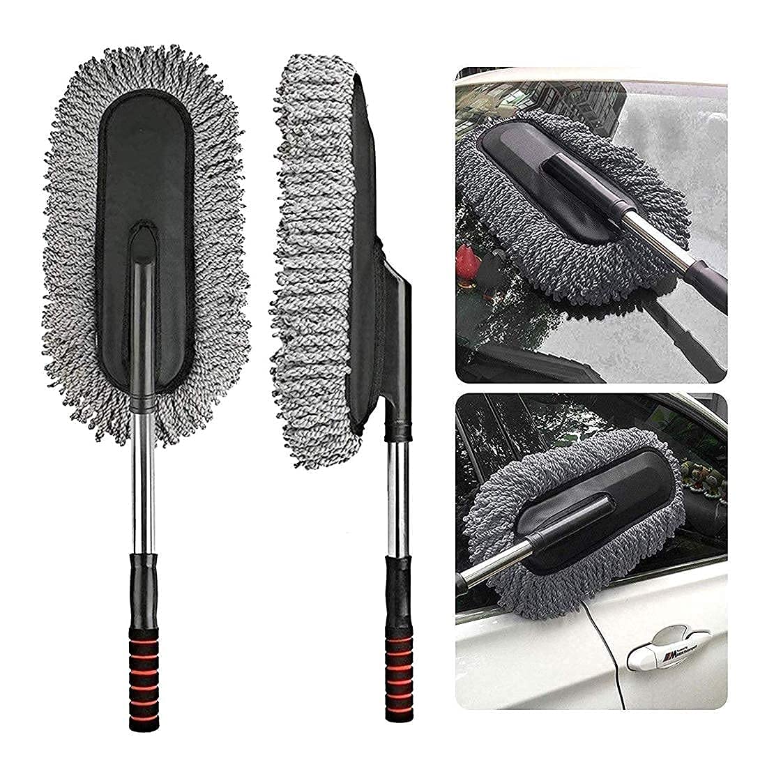 Car Wash Duster (With Microfiber)