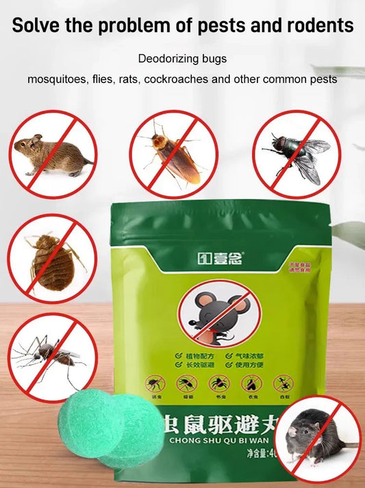 Rodent And Insect Repellent (Tablets)💊👈