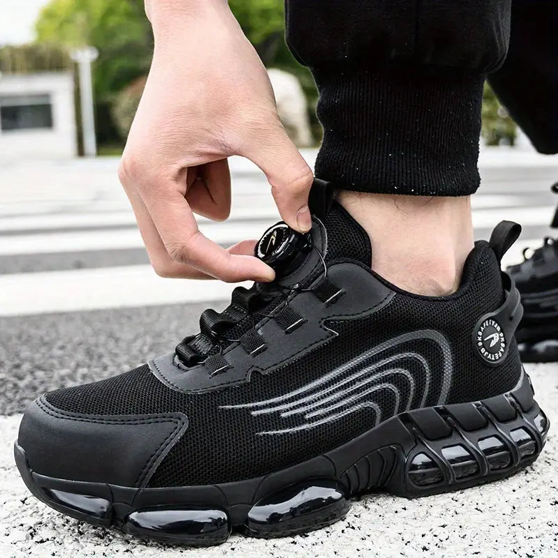 ⚡ Air Button ArmorWalk™ Non-Slip shoes 👟 | 45% OFF 🔥