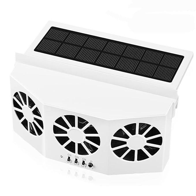 Solar Powered Car Exhaust Fan | FLAT 50% Off 🔥