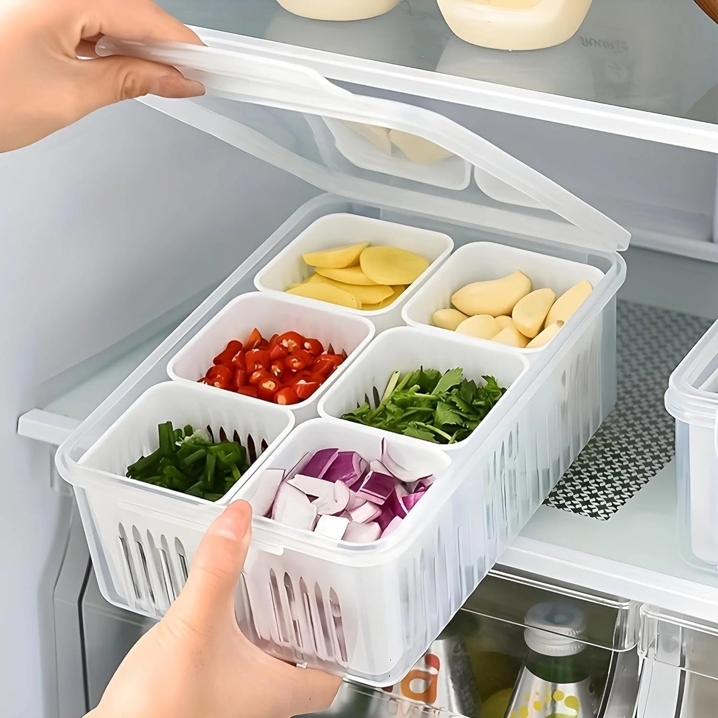 Premium Fridge Storage Box|🍱🎁