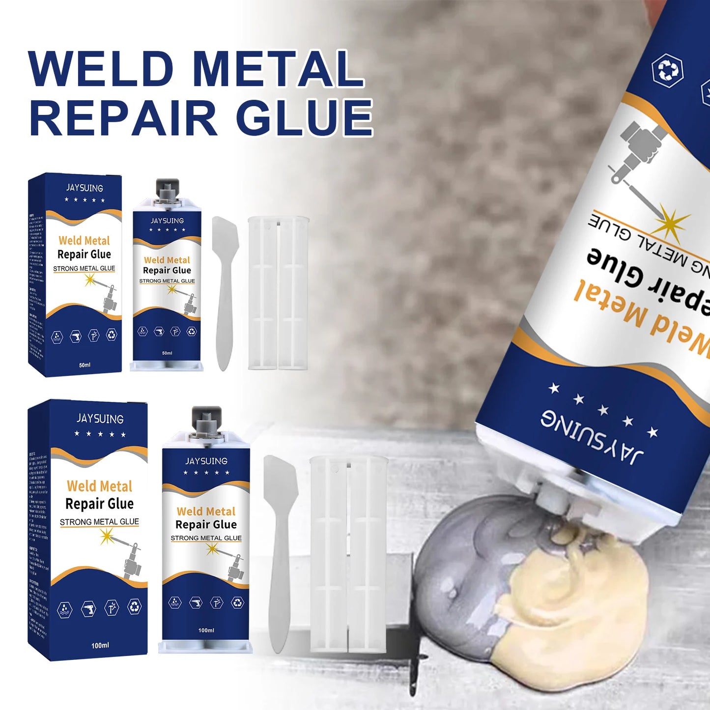 🔬🌊Weld Metal Repair Glue | FLAT 50% Off 🔥