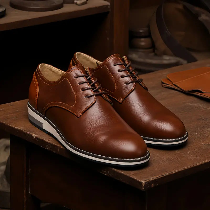 ⚡🟤 Urban Edge Oxfords Brown Shoes | FLAT 45% Off 🔥