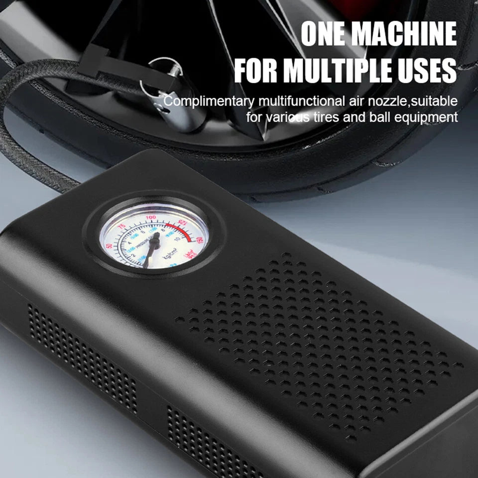 💨🚗 AirVibe Mini TurboTire Power™ Pump 🔋🌍 | FLAT 45% Off 🔥