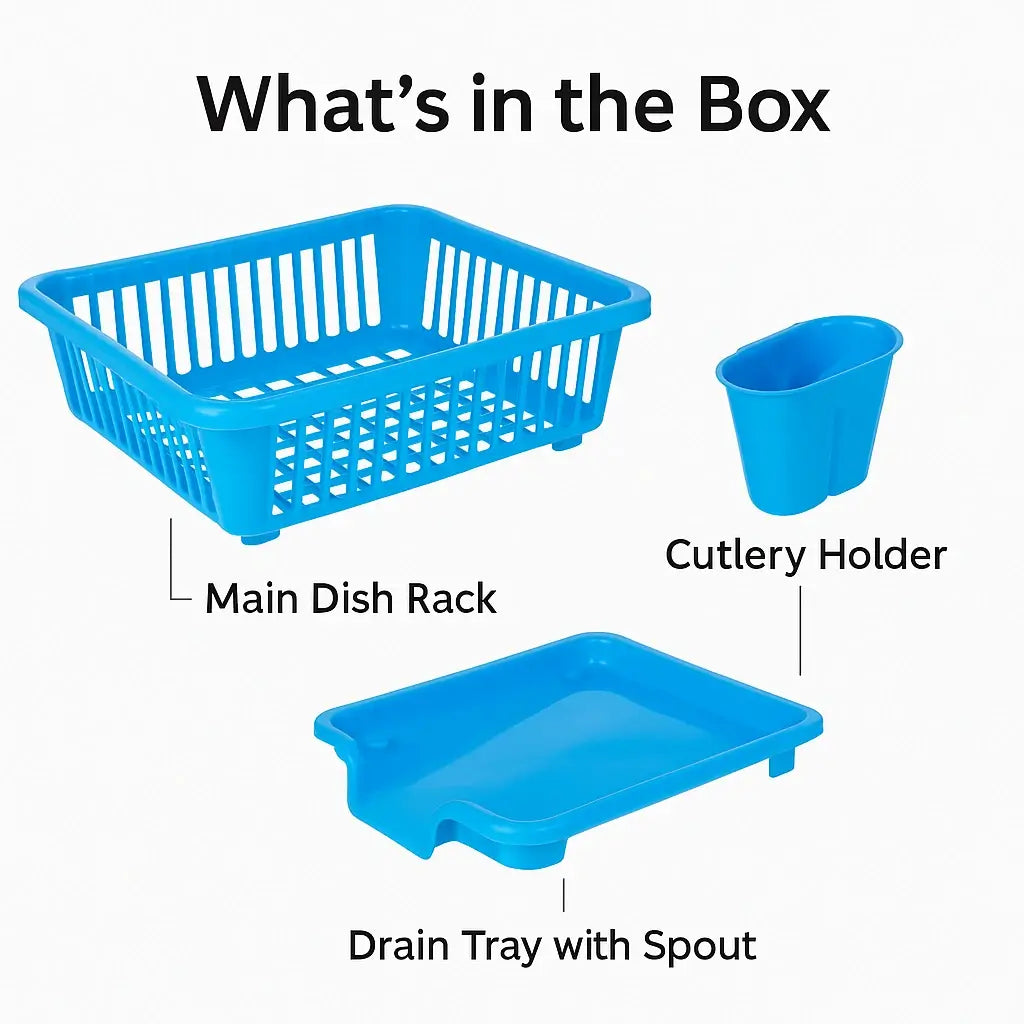 🍽️💧 Smart Sink™ Aqua Dry Kitchen Rack 3 in 1 🧺 | FLAT 45% Off 🔥