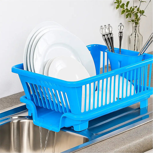 🍽️💧 Smart Sink™ Aqua Dry Kitchen Rack 3 in 1 🧺 | FLAT 45% Off 🔥