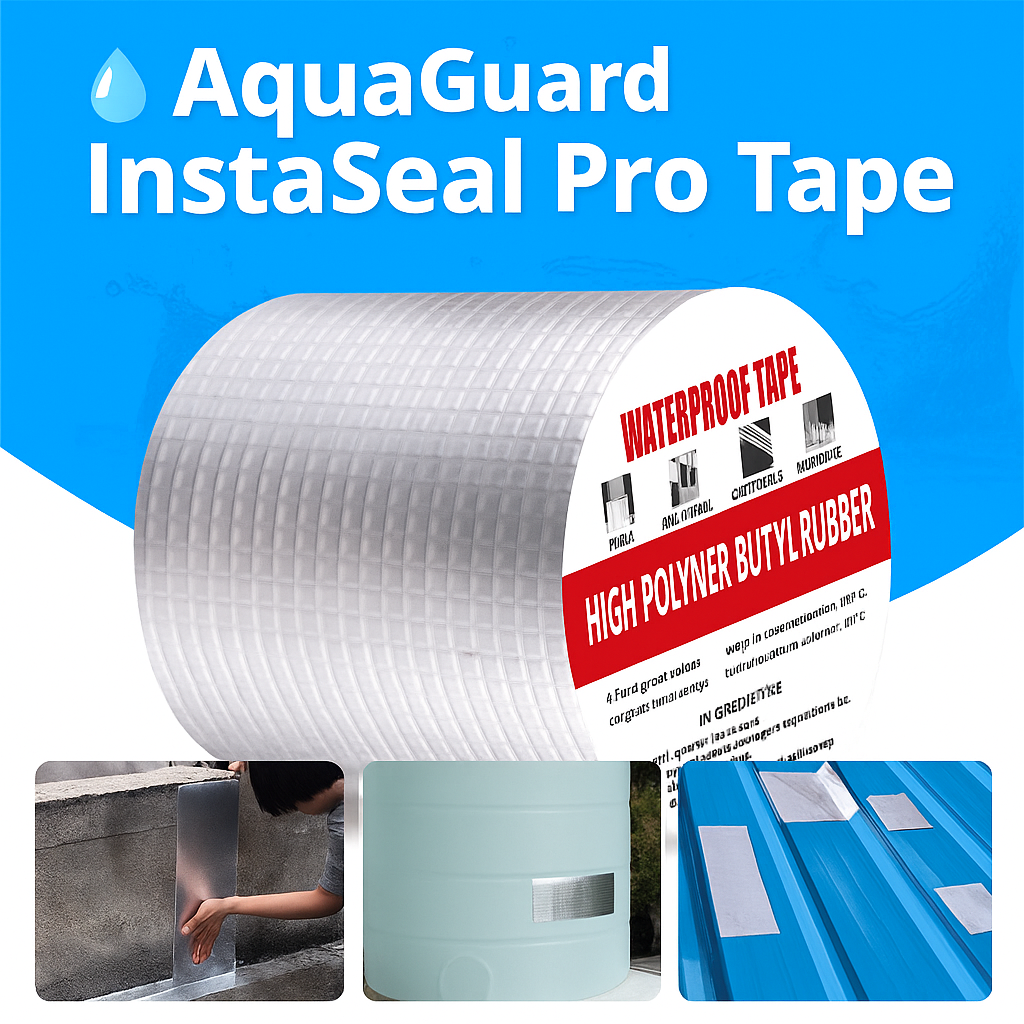 💧 Aqua Guard™ Insta Seal Pro Tape ⚡ (5cmx5m) | FLAT 45% 🔥