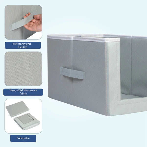 🌈👕 Clothes FoldiBox Space™ Cube Smart Storage 📦 | (Pack of 3) 🔥