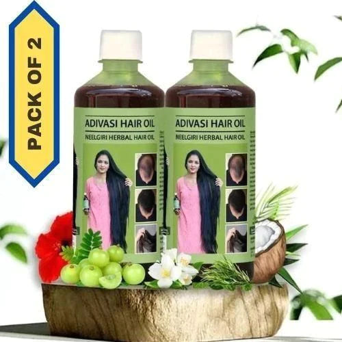 Original Sanjivani Herbal Hair Oil | Pack Of 2 | 40% OFF 🔥🎁