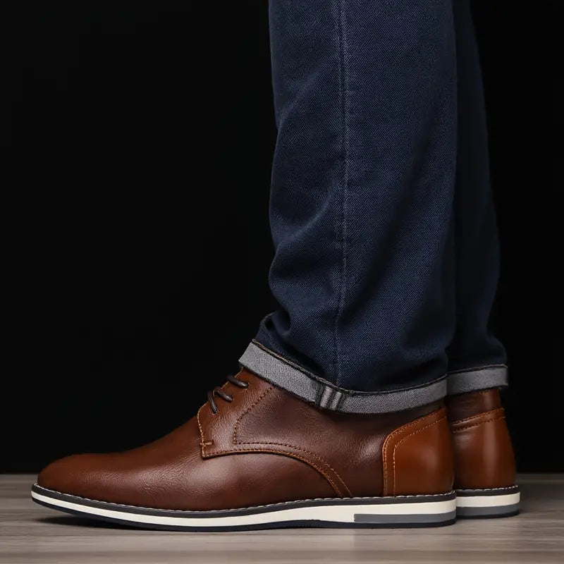 ⚡🟤 Urban Edge Oxfords Brown Shoes | FLAT 45% Off 🔥