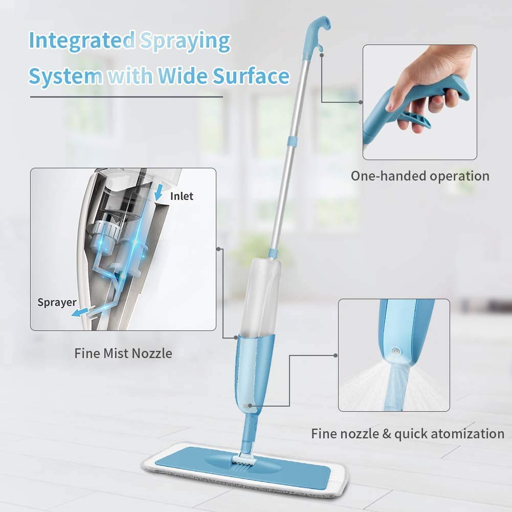 🧺Microfiber Floor Cleaning Spray Mop | FLAT 50% Off 🔥