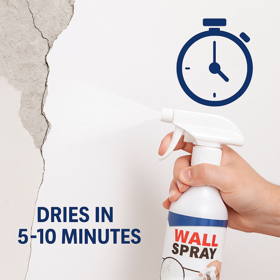 🏡✨ Quick Fix Wall Instant™ Stain & Crack Spray 🧴 | FLAT 45% Off 🔥