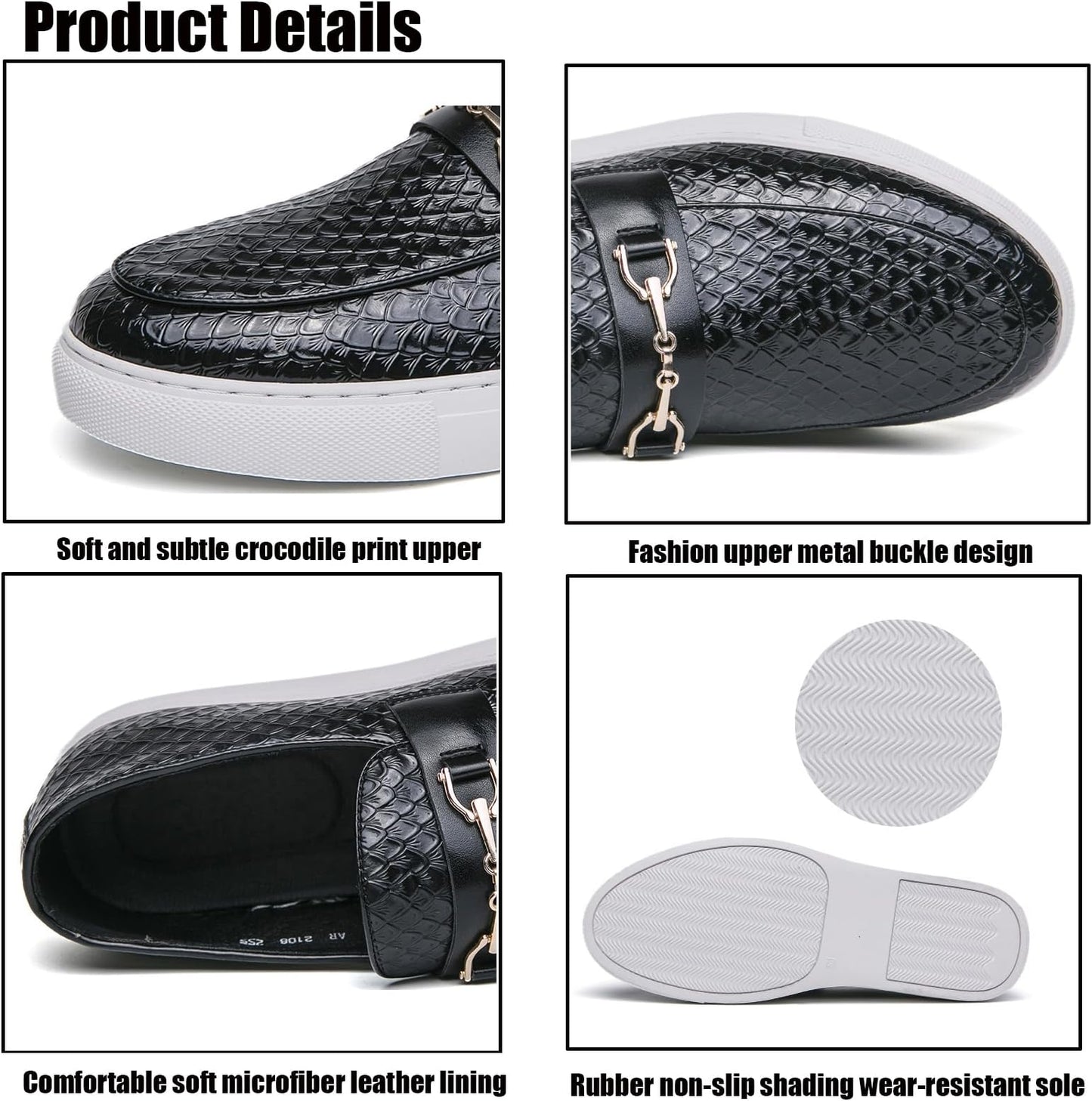 🐊🥾 Men's Croc Glide™ Smarter Loafers Shoes 🕴️💼 | FLAT 45% Off 🔥