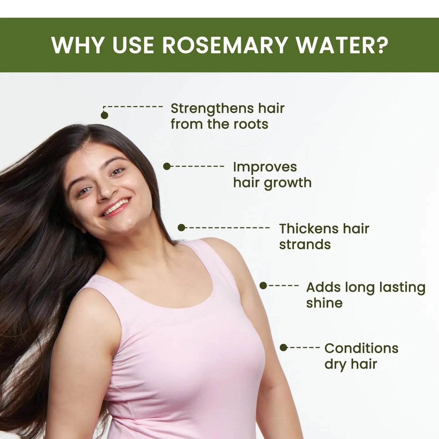 Rosemary Water Hair Spray 🌱💦 | 40% OFF 🔥