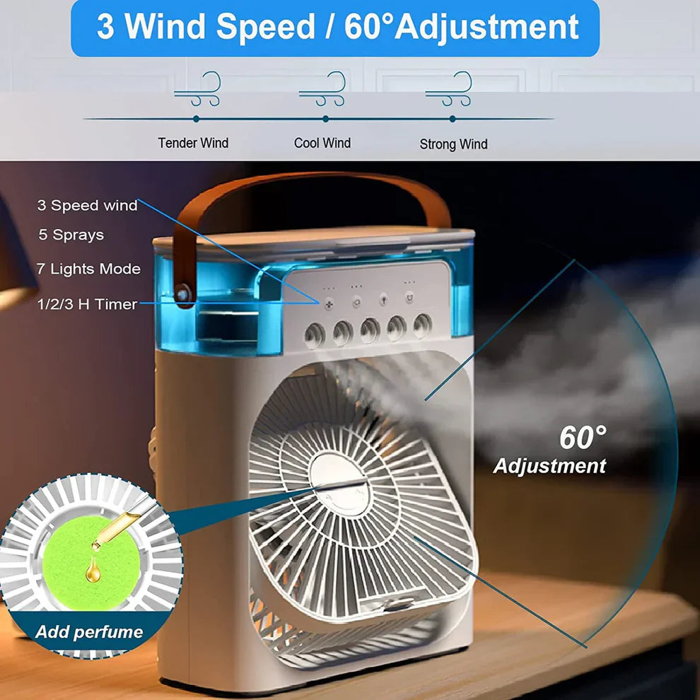 🌬️ ChillBreeze USB Air Cooler ❄️ | FLAT 45%🔥