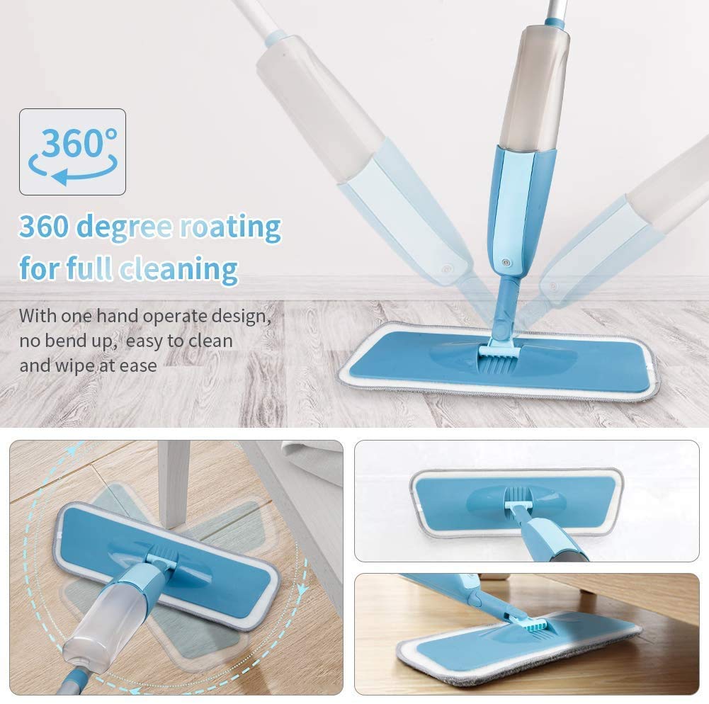 🧺Microfiber Floor Cleaning Spray Mop | FLAT 50% Off 🔥