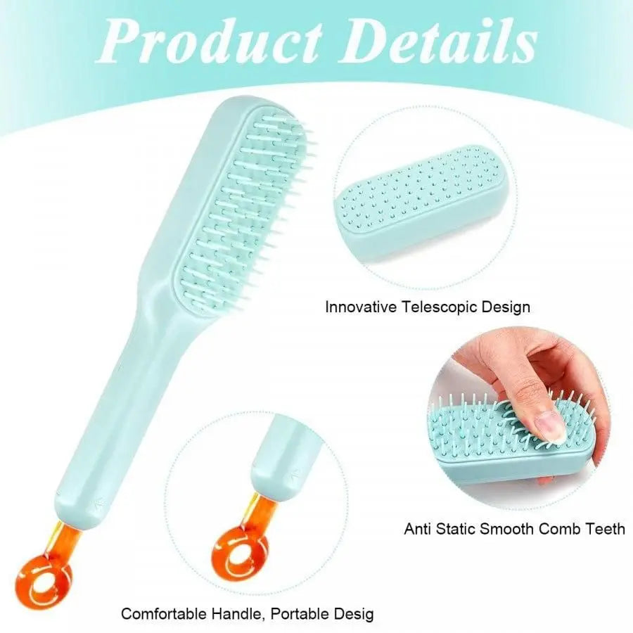 🌟💖Self-Cleaning Hair  Brush | FLAT 50%🔥