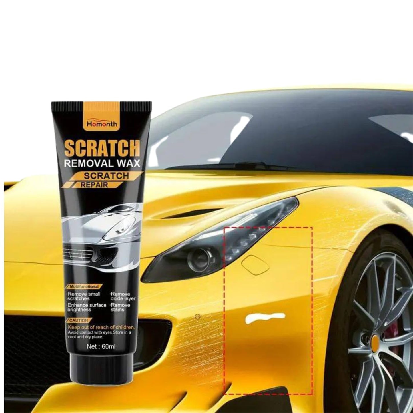 🚘🪞Car Scratch Removal Wax | FLAT 50%🔥