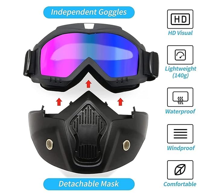 🕶️Motorcycle Face Mask - UV Protective | FLAT 50% Off 🔥