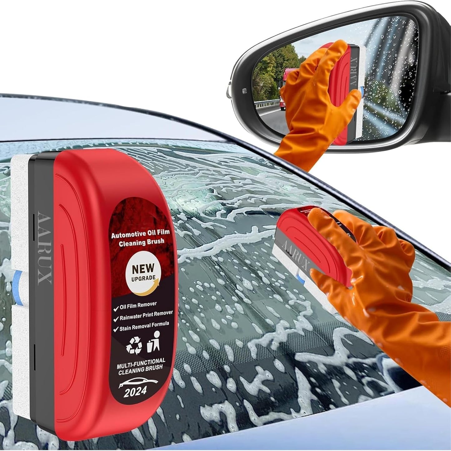 ✨🚗car glass cleaning brush | FLAT 50% 🔥