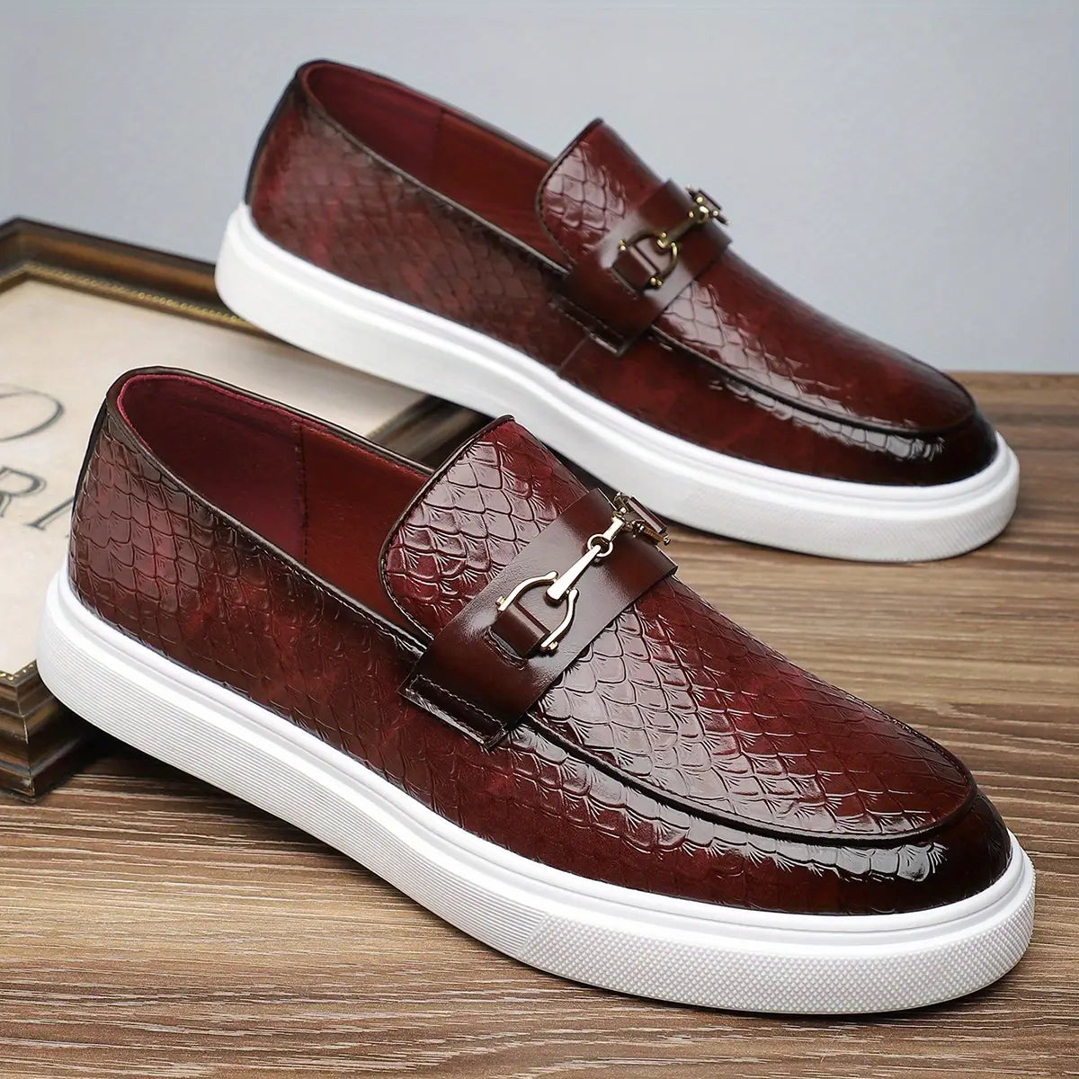 🐊🥾 Men's Croc Glide™ Smarter Loafers Shoes 🕴️💼 | FLAT 45% Off 🔥