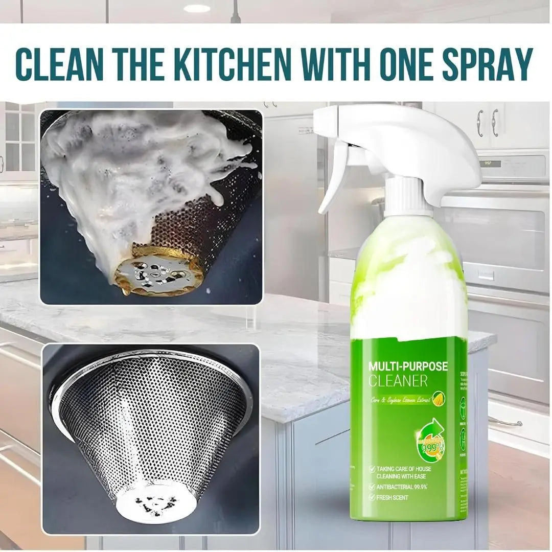 🧼 Kitchen Cleaner Lemon Shine Spray | FLAT 45%🔥