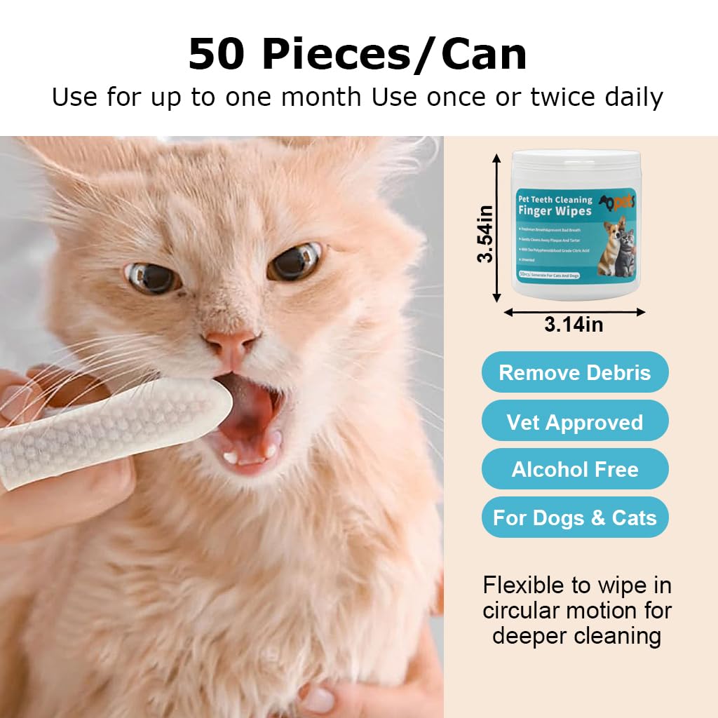 🐶 🌿 Organic Cleaning Wipes™ for Dogs/Cats (50 Pcs) 🎁  | FLAT 45% Off 🔥
